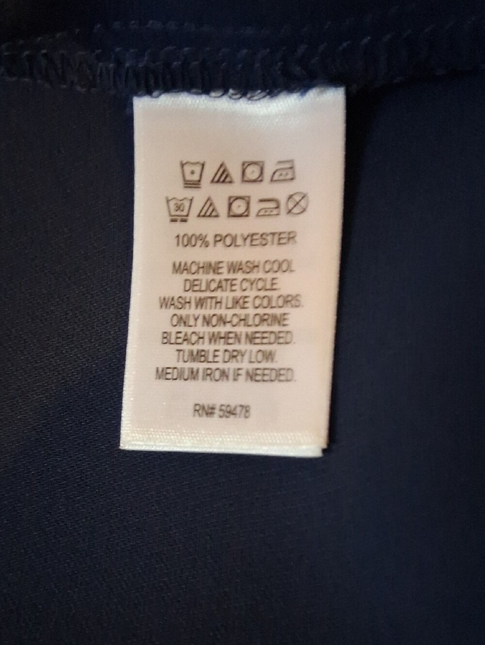 ONWARDKASHI Navy Sleeveless Tank Dress - Picture 6 of 7